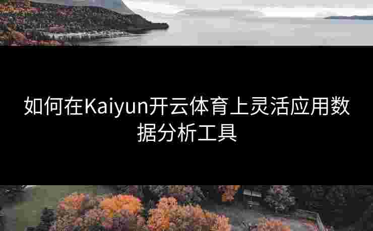 如何在Kaiyun开云体育上灵活应用数据分析工具